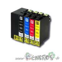 Pack Cartouches compatibles de qualite Encros Epson T2711-T2714XL