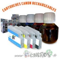 Pack de 4 Cartouches Rechargeables CANON PGI 2500