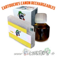 Kit Cartouche Rechargeable Canon PGI 2500 Jaune