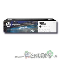 HP 981A - Cartouche d'encre HP 981A Noire
