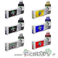 Pack de 6 Cartouches Rechargeables HP72