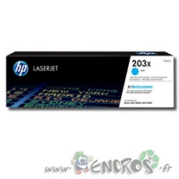 Toner HP 203X Couleur Cyan Grande Capacité
