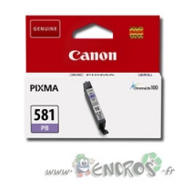 Canon CLI-581PB Photo Bleu - Cartouche d'encre Canon CLI-581PB Photo Bleu