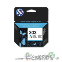 HP 303 - Cartouche d'encre de marque HP 303 / T6N01AE Tricolore