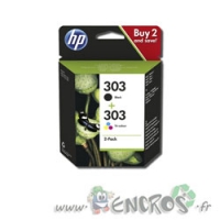 HP 303 / 3YM92AE - Pack Cartouches d'encre de marque HP 303 / 3YM92AE