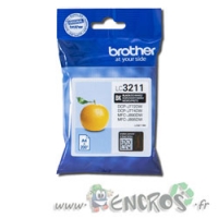 Brother LC3211BK - Cartouche d'encre Brother LC3211BK noir