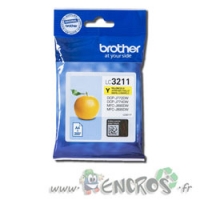 Brother LC3211Y Jaune - Cartouche d'encre Brother LC3211Y
