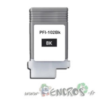 Canon PFI-102BK - Cartouche Compatible Canon PFI-102BK noir