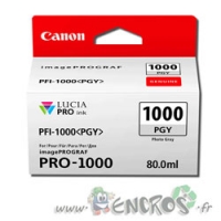 Canon PFI-1000PGY - Cartouche d'encre Canon PFI-1000PGY Photo Grise
