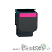 Toner Compatible Lexmark 80C2HM0 Magenta Grande Capacité
