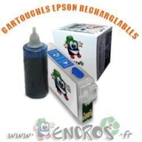 Kit Cartouche Rechargeable EPSON 502 Cyan