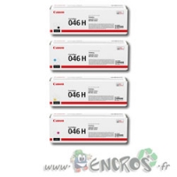 Canon 046H - Pack Toner Canon 046H Noir Et Couleurs