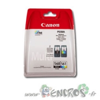 Multipack Cartouches Canon PG-560/CL-561 Noir Et Couleurs