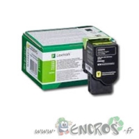 Lexmark C2320Y : Toner Lexmark C2320Y Jaune