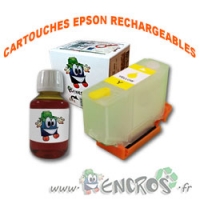 Kit Cartouche Rechargeable Epson T3784 Jaune