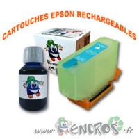 Kit Cartouche Rechargeable Epson T3785 Photo Cyan