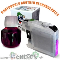 Kit Cartouche Rechargeable BROTHER LC22UM Magenta