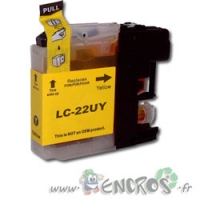 Brother LC22UY - Cartouche Compatible Brother LC22UY Jaune XL