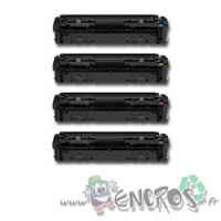 Pack HP 205A - Pack Toner Compatible HP 205A Noir Et Couleurs