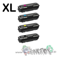 Pack Toners Compatibles HP 415X Noir Et Couleurs