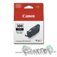 Canon PFI-300MBK - Cartouche d'encre Canon PFI-300MBK Noire Mat