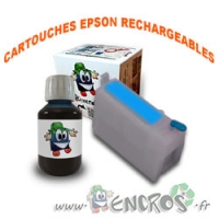 Kit Cartouche Rechargeable EPSON T7602 Cyan