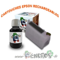 Kit Cartouche Rechargeable EPSON T7608 Noir Matte