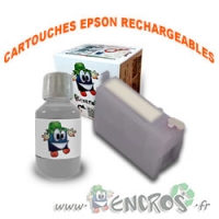Kit Cartouche Rechargeable EPSON T7609 Noir Très clair