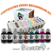 Pack Cartouches Rechargeables EPSON T7601 - T7609