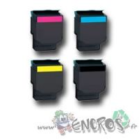 Pack 4 Toners compatibles Xerox C310 Couleurs et Noir