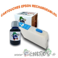 Kit Cartouche Rechargeable EPSON 604 Cyan