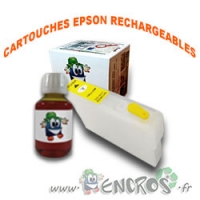 Kit Cartouche Rechargeable EPSON 604 Jaune