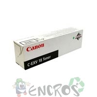 Canon C-EXV18 - Toner Canon C-EXV18 / 0386B002 noir
