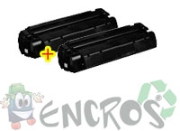 EP27 - LOT de 2 toners compatibles type EP-27 8489A002 noirs