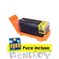 Cartouche compatible AVEC PUCE PGI-520BK