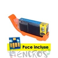 Cartouche compatible AVEC PUCE CLI-521C