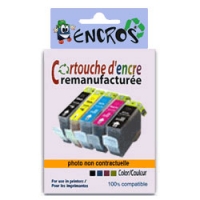 PRIX KO : pack de 5 cartouches compatibles AVEC PUCES equivalent