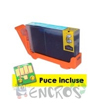 Cartouche d'encre compatible photo cyan AVEC PUCE equivalente au