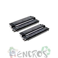 E30 - Lot de 2 toners compatibles type E-30 noir (haute capacite