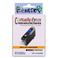 Cartouche d'encre compatible cyan (sans puce) equivalente au mod