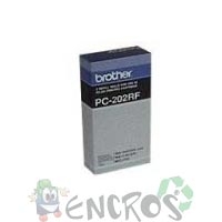 Lot de 2 Rubans Brother PC202RF