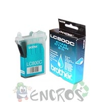 Brother LC800 C - Cartouche d'encre Brother LC800C cyan