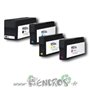 Eco Pack 4 Cartouches Compatibles HP950-951XL Noire Et Couleurs