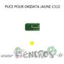 OKIDATA Puce JAUNE Toner C310