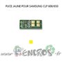 SAMSUNG Puce JAUNE Toner CLP 600/650