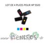 puce_noir_couleurs_hp_5500_lot_de_4