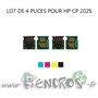 puce_noir_couleurs_hp_cp2025_lot_de_4