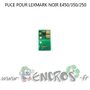 LEXMARK Puce NOIR Toner E450/350/250