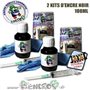 Pack X2 kits Encre Noir HP301 - HP302