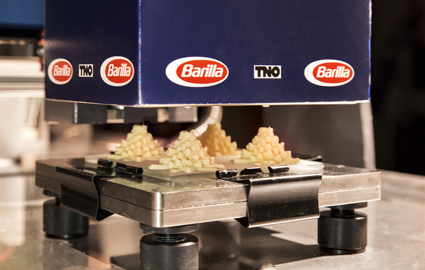 Pâtes imprimées : Barilla est toujours sur le coup